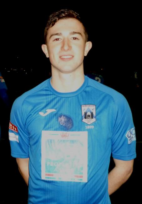 Jake Merry - marked his return to Haverfordwest County with an excellent performance